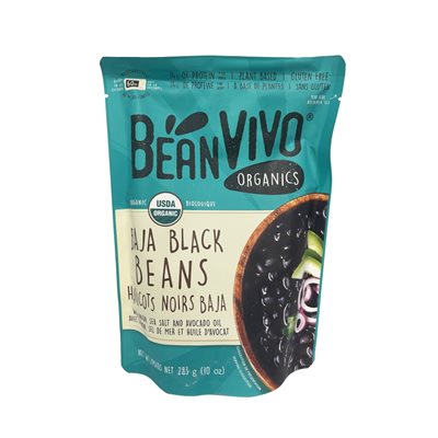 Bean Vivo Haricots Noirs Baja Biologiques 283g