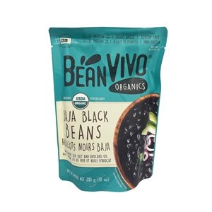 Bean Vivo Haricots Noirs Baja Biologiques 283g