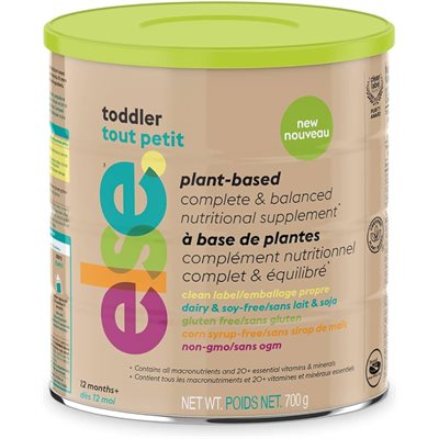 ELSE NUTRITION Else Toddler complete & balanced supplément nutritionnel destiné aux tout-petits 700 g