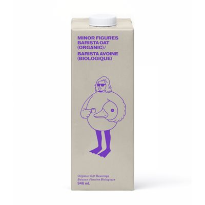 BOISSON D' AVOINE BARISTA BIOLOGIQUE MINOR FIGURES 946ML