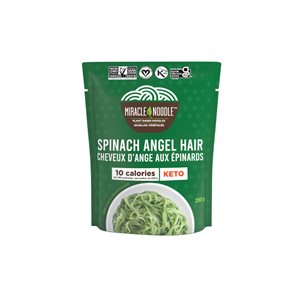 Miracle Noodle Spinach angel hair 200G