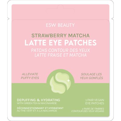 Esw Beauty Strawberry Matcha Latte Eye Patches 50ml