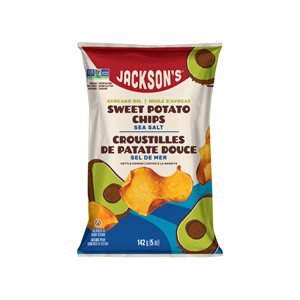 JACKSON'S Sweet Potato Chips - Sea Salt 142g