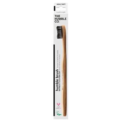 Adult Black - Soft Toothbrush 1un