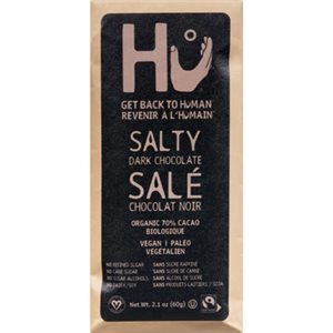 Hu Chocolat Noir Biologique Salé 60Gr