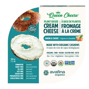 Avafina organics Tartinade À Base De Noix De Cajou - Oignon Et Ciboulette 200g