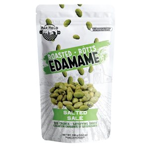 Far Field Foods Edamame Rôtis Salé 100G