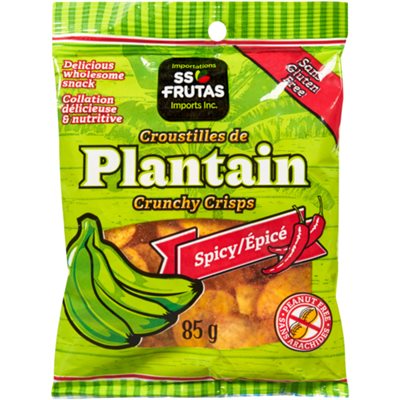 SS Frutas Spicy Plantain Crunchy Crisps 85 g 