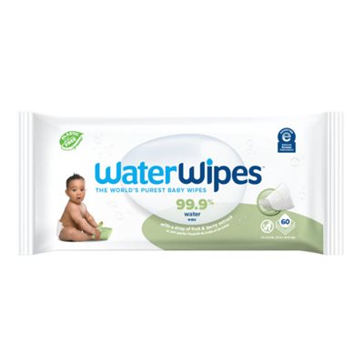 Water Wipes LINGETTES POUR BÉBÉ - TEXTURÉES CLEAN 60un