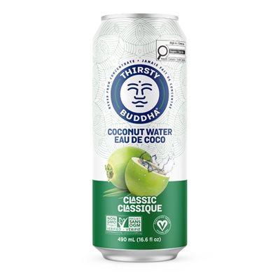 Thirsty Buddha Coconut Water No Pulp 490mL