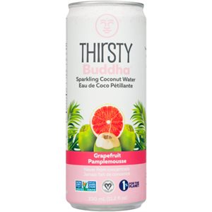 Thirsty Buddha Sparkling Coconut Water Grapefruit 330ml