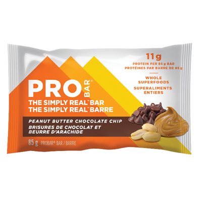 Pro Bar Peanut Butter Chocolate Chip real bar 85 g