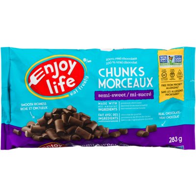 Enjoy Life Morceaux Mi-Sucré 283 g