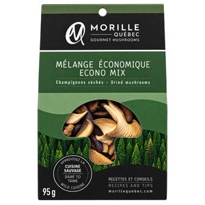 Morille Québec Mélange Économique-Champignons Séchés 95G