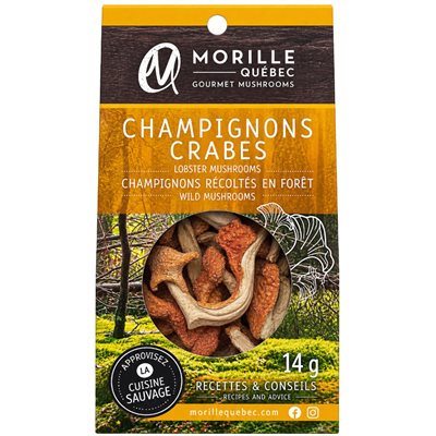 Morille Québec Crabe-Champignons Séchés 14G