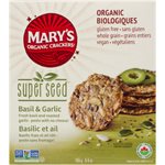 Mary's Organic Craquelins au Basilic + Ail 156 g