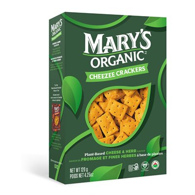 Mary'S Craquelins D'Origine Végétale Saveur Fromage Fines Herbes Bio