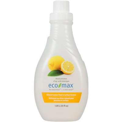 EcoMax Lemon Floor & Surface Cleaner 1.05l