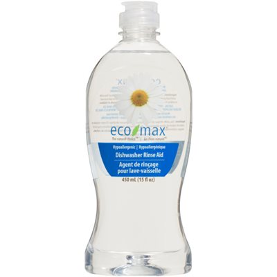 EcoMax Hypoallergenic Dishwasher Rinse Aid 450ml