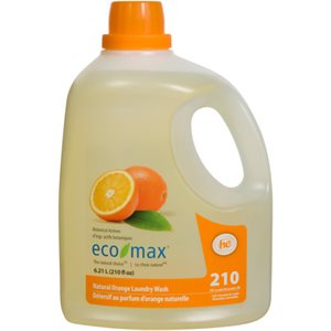 EcoMax Detergent Lessive Orange 6.2L