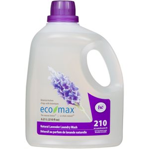 EcoMax Detergent Lessive Lavande 6.2L