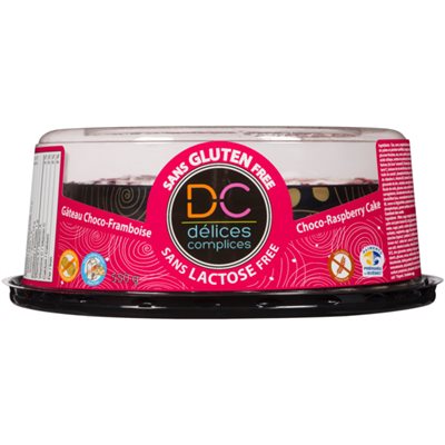 Dlices Complices Choco-Raspberry Cake 550 g 550G