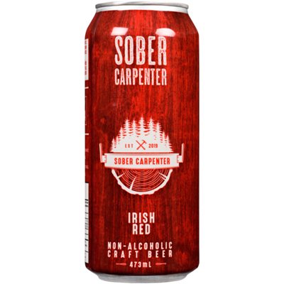 Sober Carpenter Non-Alcoholic Beer Irish Red 473ml