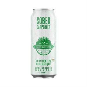 Sober Carpenter Organic Non-Alcoholic Beer Session Ipa 473ml