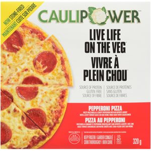 Caulipower Pepperoni Stone-fired Cauliflower Crust Pizza 320G