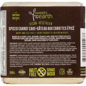 Sweets from the Earth Spiced Carrot Cake 100 g 100g