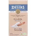 Flagrants Desirs Dark Chocolate Sea Salt Organic 100 g 100g