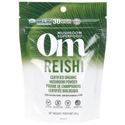 Om Reishi Poudre de Champignons 60g