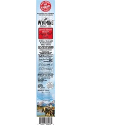 Wyoming Gourmet Beef Hickory Smoked Angus Beef Sticks 28GR