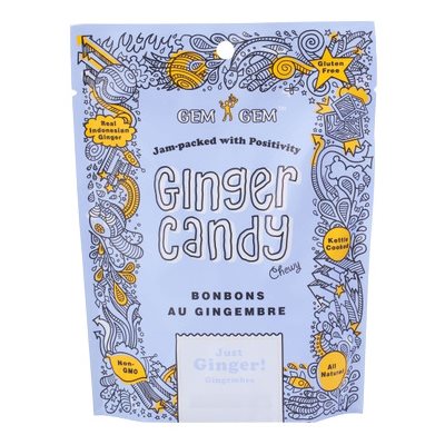 Gem Gem Bonbons Naturel Au Gingembre Original