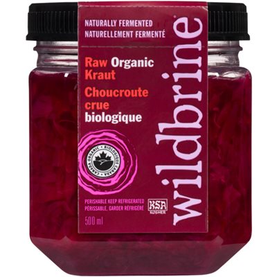 Wildbrine Choucroute Biologique Rouge 500 ml