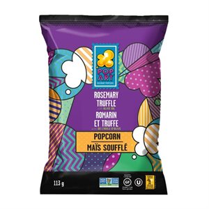 Pop Art Popcorn Rosemary Truffle with Olive Oil 142 g