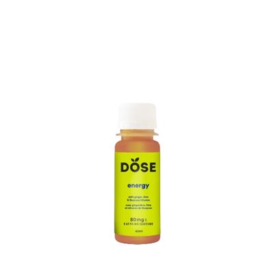 Dose Shot énergie Gingembre Lime Guayusa 60Ml