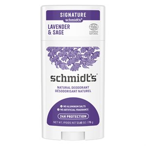 Schmidt's Naturals Lavender + Sage Signature Deodorant 75g