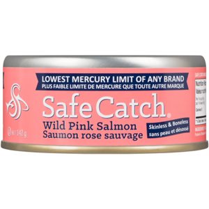 Safe Catch Wild Pink Salmon Skinless & Boneless 142 g 