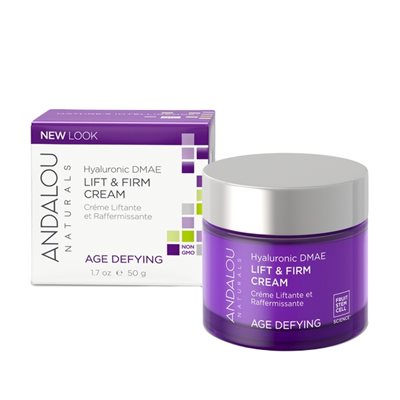 Andalou Naturals Age Defying Hyaluronic Dmae Lift & Firm Cream 50ml
