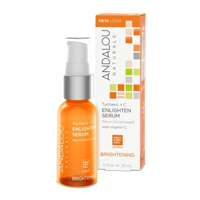 Andalou Naturals Brightening Turmeric + C Enlighten Serum 32ml