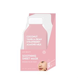 Esw Beauty Masque Apaisant - Fraises & Crème 50Ml