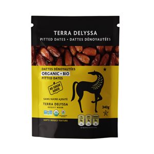 Terra DeLyssa Dattes Biologiques Dénoyautées 340g