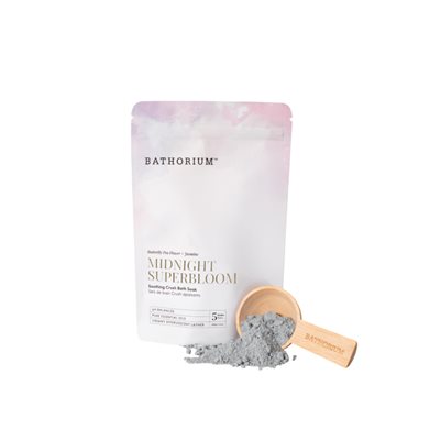 Bathorium Superfloraison de minuit écrasement de bain 120 g