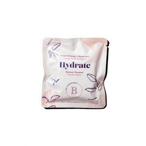 Bathologist Hydrate Shower Steamer Singles- Sweet Orange + Rosemay 115g