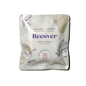 Bathologist Recover Shower Steamer Singles- Eucalyptus + Cedar Wood 115g
