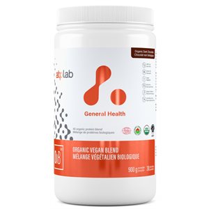 ATP LAB Organic Vegan Blend Protein Powder- Dark CHocolate 900g