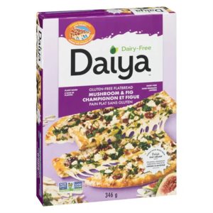 Daiya Flat Pizza Mushroom Figs Caramelized Onions-Gluten free 346g