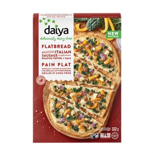 Daiya Flat Pizza Meatless Sausage Pepper Kale 322g