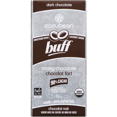 Zazubean Buff Dark Chocolate Strong Chocolate 85 g 85g